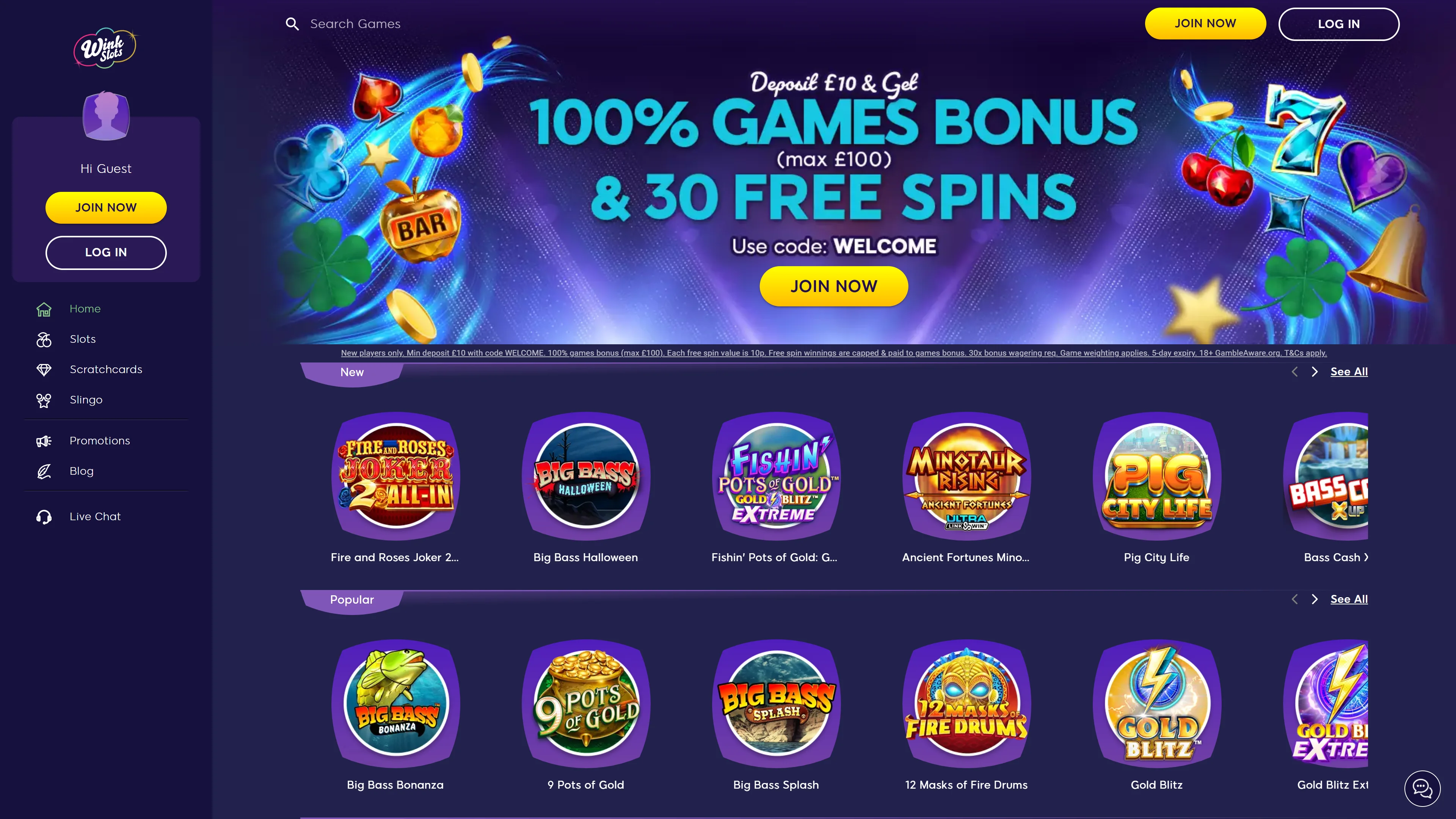 Wink Slots Casino